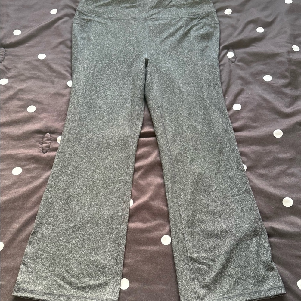 Active USA Charcoal Flared Pants